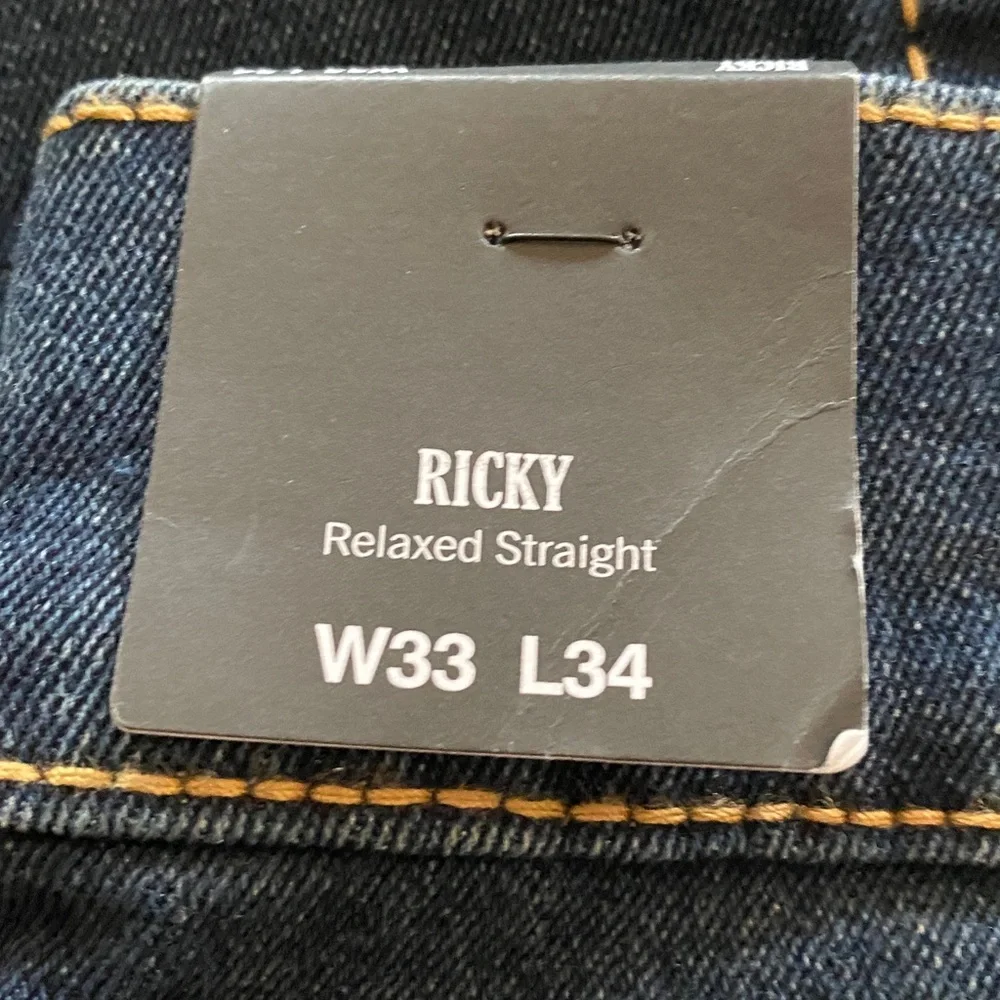 True Religion Ricky Dark Blue Denim Jeans